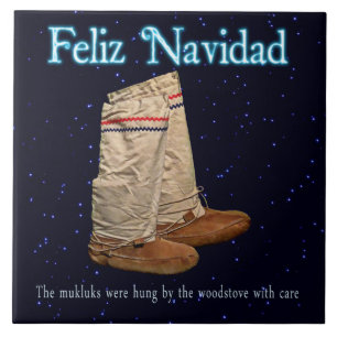 Christmas Mukluks Tile