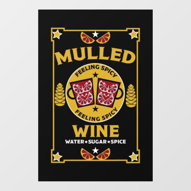 Christmas Mulled Red Wine  (Sheet)