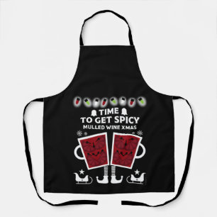 Christmas Mulled Red Wine Apron