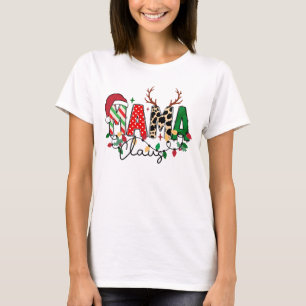 Christmas Mum Claus - A Funny Christmas Gift T-Shirt