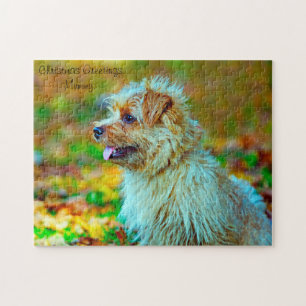Christmas Mummy. Jigsaw Puzzle