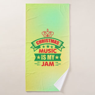 Christmas Music is My Jam-86254 Bath Towel