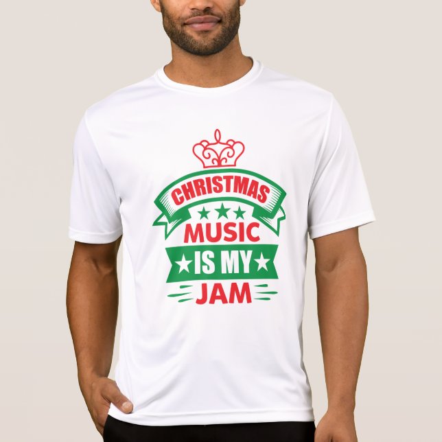 Christmas Music is My Jam-86254 T-Shirt (Front)