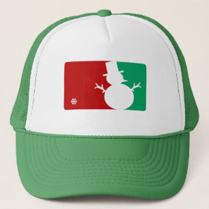 Christmas MVP Snowman logo Trucker Hat