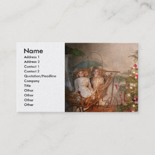 Christmas - My first Christmas Business Card