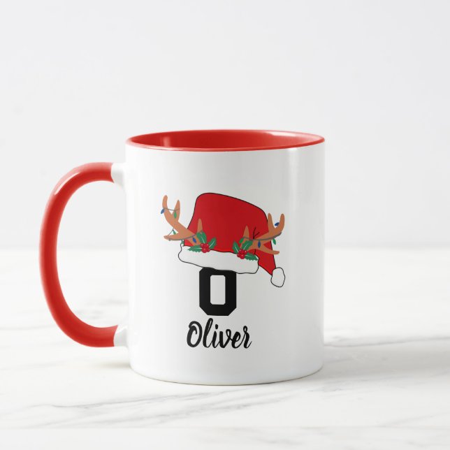 Christmas Name Personalized Mug (Left)