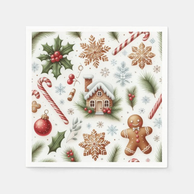 Christmas  napkin (Front)