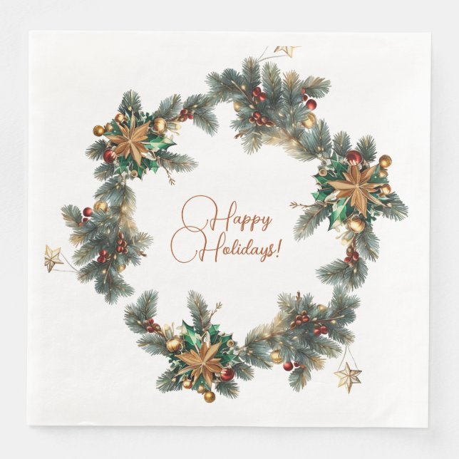 Christmas  napkin (Front)