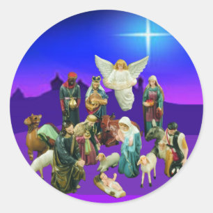 Christmas Nativaty Scene Stickers