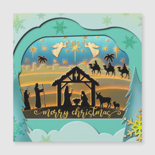 Christmas Nativity Baby Jesus in Manger Scene