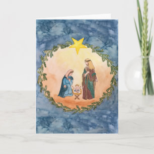 Christmas Nativity Holiday Card