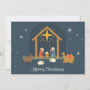 Christmas Nativity Holiday Card
