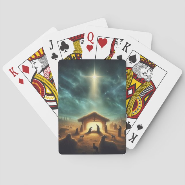 Christmas/Nativity/Jesus Playing Cards (Back)
