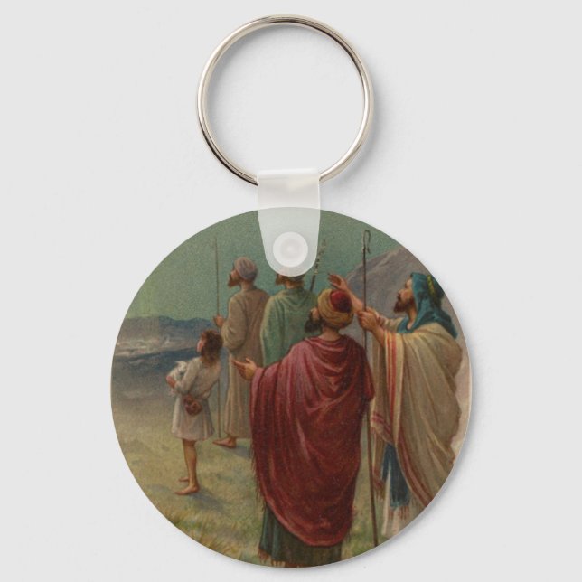 Christmas Nativity Key Ring (Front)