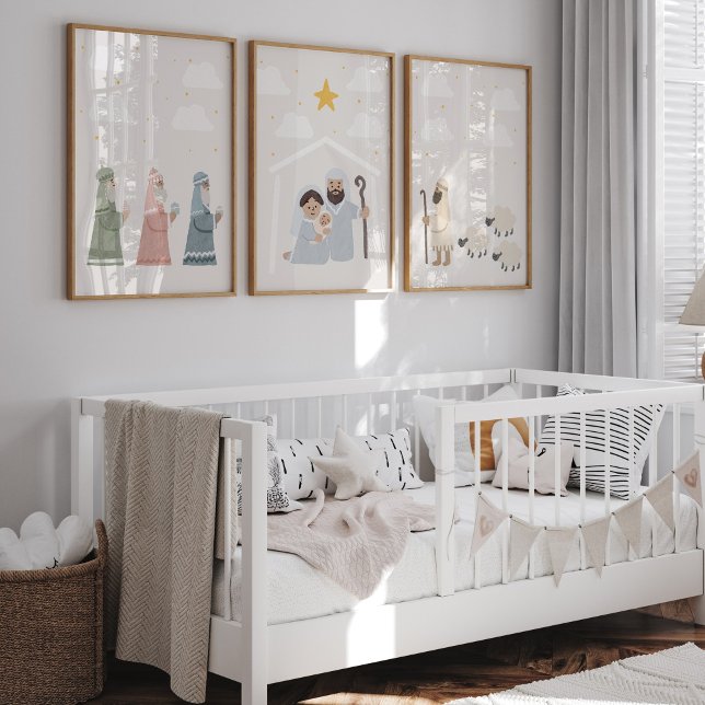 Christmas nativity kids room poster (Creator Uploaded)