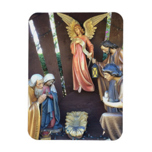 Christmas Nativity. M,J,Angel. Sanibel Is., USA.  Magnet