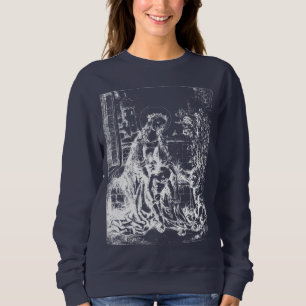 Christmas Nativity Madonna and Child Virgin Mary   Sweatshirt