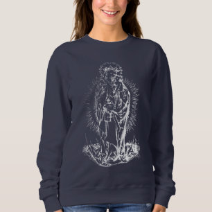 Christmas Nativity Madonna and Child Virgin Mary   Sweatshirt