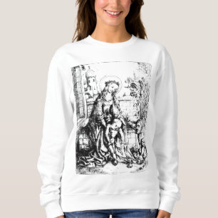 Christmas Nativity Madonna and Child Virgin Mary   Sweatshirt