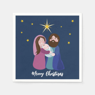 Christmas Nativity Napkin