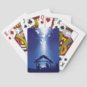 Christmas Nativity Playing Cards