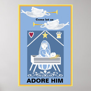Christmas Nativity Poster