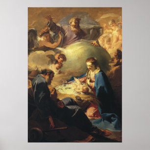 Christmas Nativity Print by G. Battista