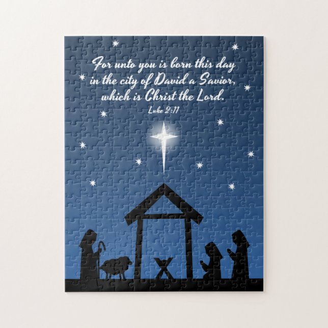 Christmas Nativity Puzzle (Vertical)