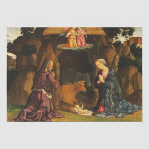 Christmas Nativity Scene of the Holy Family Tissue Paper