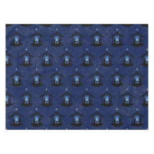 Christmas Nativity Scene Religious Tablecloth