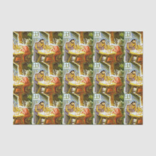 Christmas Nativity Scene Tissue Paper