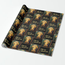 Christmas Nativity Scene Wrapping Paper