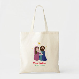 Christmas Nativity Tote Bag