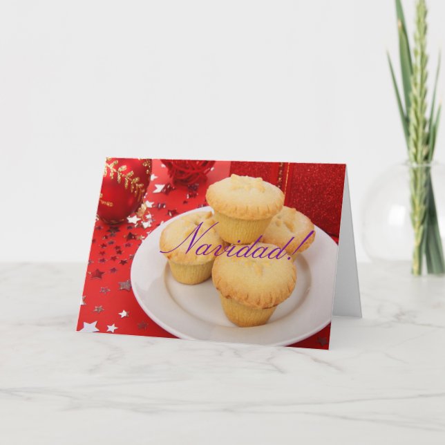 Christmas Navidad Holiday Card (Front)