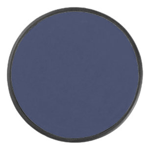 Christmas navy, solid navy, deep navy, plain navy hockey puck
