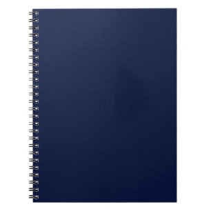Christmas navy, solid navy, deep navy, plain navy notebook