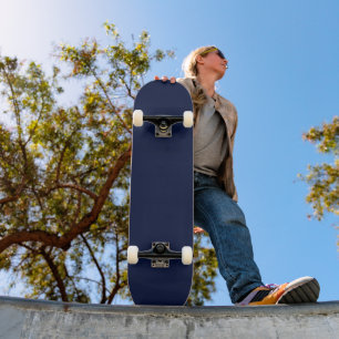 Christmas navy, solid navy, deep navy, plain navy skateboard