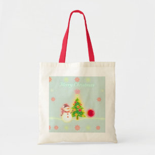 Christmas Neon Trendy Holiday Collection Tote Bag