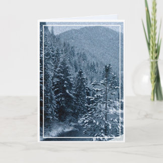 Christmas, New Year, Holiday - Blank Card