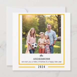 Christmas New Year Holiday Card