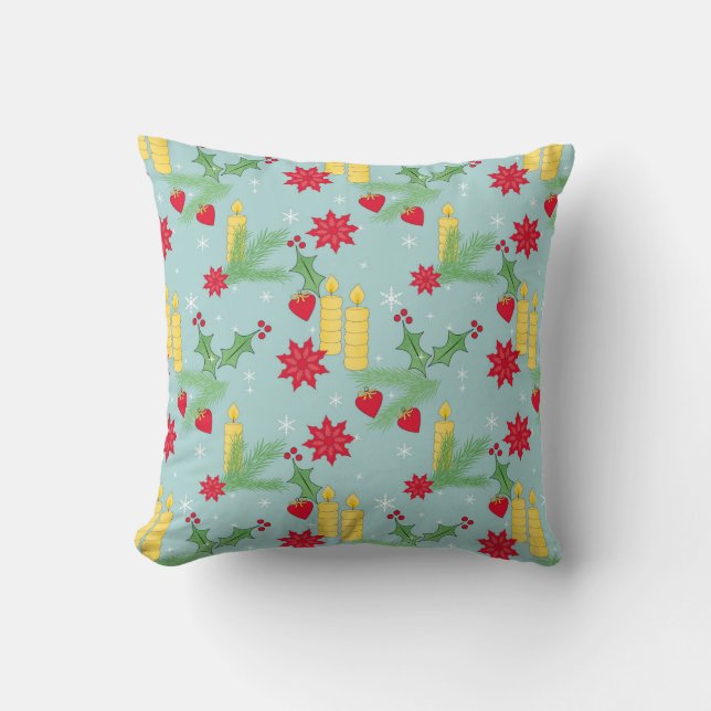 Christmas , new year pattern. cushion (Front)