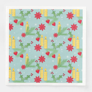 Christmas , new year pattern. napkin