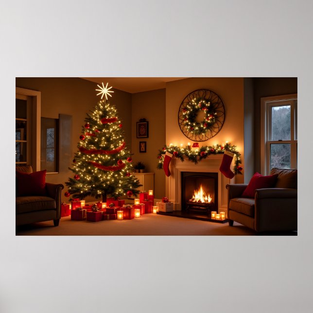 Christmas New Year  Poster (Front)