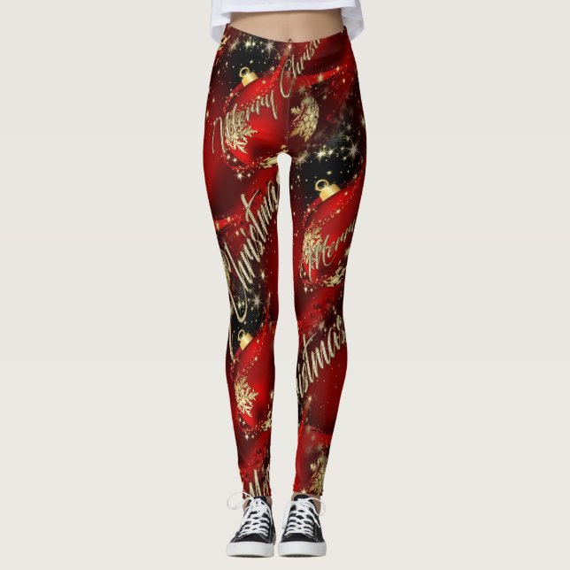 Christmas / New Years Party Leggings (Front)