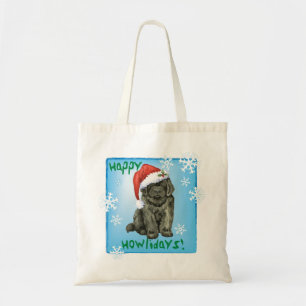 Christmas Newfoundland Tote Bag