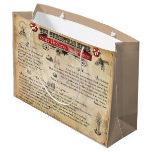 Christmas News Gift Bag - Large, Glossy