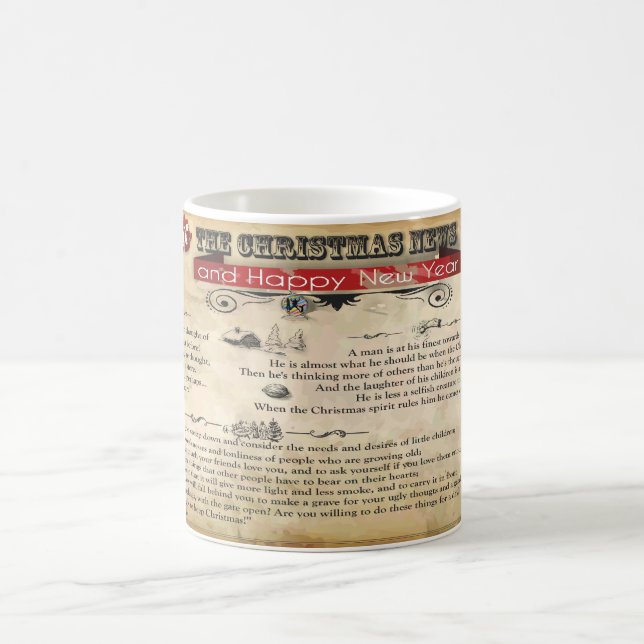Christmas News Mug (Center)