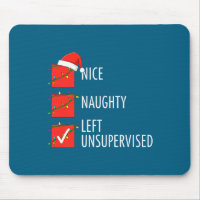 Christmas Nice Naughty Left Unsupervised Naughty O