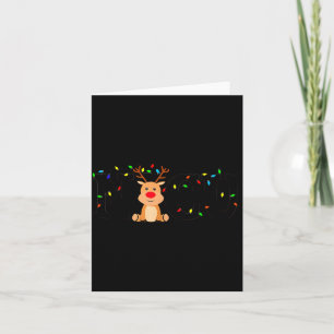 Christmas Nicu Nurse Crew Santa Reindeer Love Nurs Card