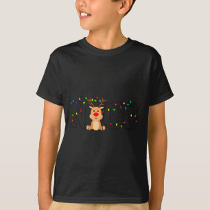 Christmas Nicu Nurse Crew Santa Reindeer Love Nurs T-Shirt